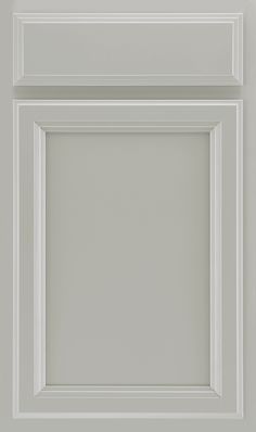 an image of a white door with no frame on it's front paneling