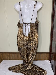 #ad Great shopping ideas for Vintage Gilligan O’Malley Satin Nightgown Large Slip Dress Glossy Animal Print, Fashion sexy clothing Fitted Sleeveless Dress For Sleepover, Paisley Print Pattern, Satin Nightgown, Cute Lazy Outfits, Animal Print Fashion, Lazy Outfits, Shopping Ideas, Confident Woman, Sleepwear Robe