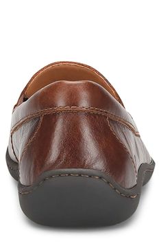 Supple leather defines a charming loafer built using Opanka handcrafted construction for lasting appeal. Cushioned EVA footbed with arch support Leather upper and lining/rubber sole Imported Slip-on Leather Lined Moc Toe Loafers, Slip-on Moc Toe Loafers With Leather Lining, Moc Toe Slip-on Loafers With Leather Lining, Brown Swift Leather Closed Toe Loafers, Slip-on Loafers With Leather Lining And Swift Leather, Plain Toe Loafers With Leather Footbed In Swift Leather, Leather Moccasins With Cushioned Footbed, Leather Moccasins With Cushioned Footbed And Round Toe, Leather Moc Toe Loafers With Leather Footbed