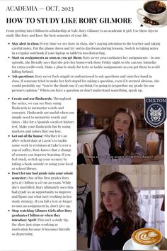 an article about how to study like poppy glamore in the tv show pretty little thing