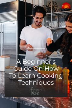 a beginner's guide on how to learn cooking techniques