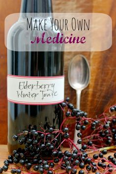 Make Your Own Medicine, Tonic Syrup, Healing Herbs, Medicinal Herbs