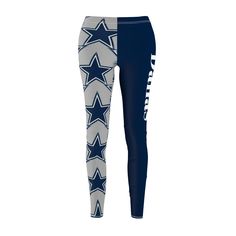 Show off your team spirit with these comfy and stylish leggings featuring your favorite football team colors! Our items are custom made once an order is placed, therefore no returns or exchanges are accepted, since products are not made in bulk. Sizes do run small, so you may want to order a size up if unsure. If you need to change the size of your order, please let us know asap so that we can ensure you are satisfied with your purchase! :) Crisp imagery, vibrant colors and a soft touch - these Fitted Team Spirit Activewear For Sports Events, Football Team Colors, Stylish Leggings, Legging Outfits, Womens Leggings, Outfits With Leggings, Team Spirit, Football Team, Workout Leggings