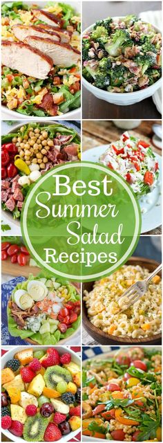 the best summer salads and desserts