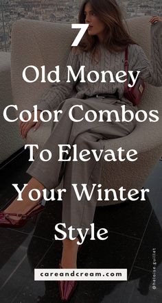 Upgrade your winter wardrobe with 7 old money color combos for winter! Think black, navy, grey, beige, and brown in timeless, classy color combinations. You’ll also find chic winter outfit ideas for women that embody the old money aesthetic. Discover the perfect winter color combinations to look expensive this season!