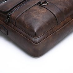 The Leather Messenger Bag For Men may look simple but it is a reliable bag to carry your laptop. With a spacious main compartment and outside pockets, it will easily hold any 15-inch laptop. Laptop briefcase Zipper fastening Split Leather Designed for 13-inch and 14 inch laptops Dimensions: 39x28x6cm Functional Brown Shoulder Bag For Business, Brown Business Laptop Bag With Zipper Pocket, Business Shoulder Bag Backpack With Zipper Pocket, Business Brown Laptop Backpack, Brown Laptop Backpack For Business, Laptop Satchel Bag For Business Meetings, Business Laptop Backpack In Brown, Laptop Bag Satchel For Business Meetings, Satchel Laptop Bag With Zipper For Business Trips