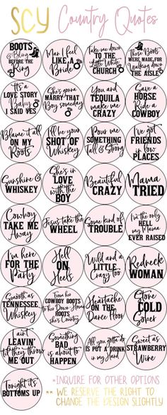 some type of stickers that say country dates, and the words are in different languages