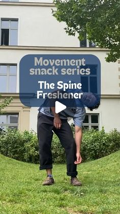 Gilles Sainte-Marie | Movement Coach on Instagram: "Movement Snack Series 003

Welcome to the Movement Snack Series – your gateway drug to your own movement practice. The exercises are simple, fun and designed to lure you into a healthy habit of daily activity.

The Spine Freshener 🍃 The spine is the central pillar of our body, playing a crucial and essential role in our daily movements and overall health.
Despite what you may have heard or been told, a healthy spine is one that can flex, twist, extend, and move in various ways.
Every day, I dedicate at least 15 minutes, either in the morning or before bed, to spine care through different movements. 
This routine ensures that my spine can support me through all my activities. 
Just like it’s important to brush our teeth for oral hygiene, Spine Care, Healthy Spine, Before Bed, Oral Hygiene, Move In