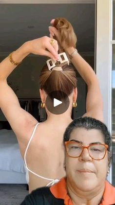 2K views · 9.4K reactions | Meninas olha esse coque muito fácil vice consegue fazer sozinha em casa #coque #facil #miriancoiffeur #hair #rells #instagran #fy #fp | Miriancoiffeur Vitória Es | miriancoiffeur10 �· Original audio Quick Hairstyles, Hair Ideas, Long Hair, Hair Cuts, Hairstyles, Long Hair Styles, Hair Styles, Hair