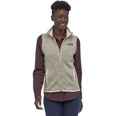 Patagonia Better Sweater Fleece Vest - Women's | Backcountry.com Patagonia Better Sweater Vest, Fleece Vest Women, Sweater Vest Mens, Patagonia Sweater, Tricot Fabric, Patagonia Better Sweater, Better Sweater, Fleece Vest, Womens Fleece