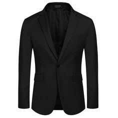 Fabric Type 65% Polyester, 35% Spandex Care Instructions Dry Clean Only About This Item Classic Essential - A Timeless Classic That No Wardrobe Should Be Without, This Sports Jacket With One-Button Fastening And A Notched Lapel Collar. Occasion - Contemporary And Professional Design, Suitable For Casual And Formal Wear. You Can Wear This Blazer To Work, To The Bar, To An Interview, To The Ceremony, Or Anywhere You Like. Functional Pockets - One Welt Pocket At Chest Height And Two Flap Pockets At Hip Height, Easy To Hold Small Items Like Earphone, Wallets, Keys, Coins And So On. Great As A Gift - A Dress Jacket Is One Of Those Rare Timeless Products That Is Always Appreciated As A Gift, Whic Gold Tuxedo Jacket, Navy Wool Suit, Mens Plaid Blazer, Blue Sport Coat, Black Blazer Men, Linen Sport Coat, Suit Supply, Mens Smart Casual Outfits, Khaki Blazer