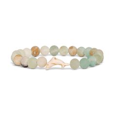 Give friends and family meaningful jewelry with a mission. This bracelet from Fahlo is enhanced with an assigned real dolphin to track online. Help save the dolphins with a beautiful sky stone beaded bracelet of blues and tans with a sculpted stone dolphin charm. Learn your dolphin's name, get their picture and track their path on your phone, tablet or computer. A portion of all proceeds are donated to the FIU Marine Conservation Ecology Lab, which focuses their research on the ecology, behavior Animal Tracking Bracelet, Fahlo Bracelet, Tracking Bracelet, Letter Bead Bracelets, Dolphin Bracelet, Bday List, Animal Bracelet, The Odyssey, Marine Conservation