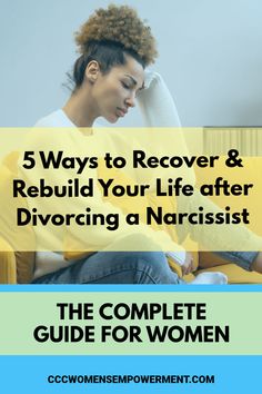 5 Ways to Recover and Rebuild Your Life after Divorcing a Narcissist. Getting divorced is already difficult, but it is especially hard when your ex has personality traits of a narcissist. In this video, I discuss the first 5 steps that you can take to start rebuilding your life after divorcing a narcissist or a person with narcissistic traits. Narcissist husband and divorce | recovering after divorce | leaving narcissistic relationship | divorced women | life after divorce | narcissist ex Rebuilding Your Life, Rebuild Your Life, Narcissistic Traits, Divorced Women, Life After Divorce, Toxic Free Living, Divorce For Women