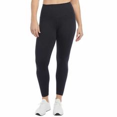 Features: Danskin Colors: Black (Black Salt) New Non-Slip High Rise Waistband Bonded Side Pockets Soft Peached Fabric Moisture Wicking 7/8 Length Made In China Content: 87% Polyester | 13% Spandex Approximately 300 Gsm Heavyweight Sizing: Sizes: Xs - 3x Size Conversion: Xs = 0-2 | S = 4-6 | M = 8-10 | L = 12-14 | Xl = 16 | Xxl = 18 | 2x = 18w-20w | 3x = 22w-24w Inseam (In): 25 Model Is 5'9" Wearing Size Medium Model Is 5'10" Wearing Size 2x Color & Size Subject To Availability Care Instructions: Danskin Leggings, Black Velvet Leggings, Teal Leggings, Camouflage Leggings, Black Salt, Velvet Leggings, Black Yoga, Performance Leggings, Black High Waist