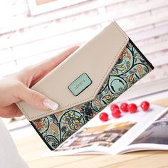 Brand Name: HENGSHENGOrigin: CN(Origin)Lining Material: PolyesterMain Material: PUMaterial Composition: LeatherWallet Length: LongStyle: FashionModel Number: walletClosure Type: HaspItem Height: 10cmItem Length: 19cmItem Type: WalletDecoration: FlowersDecoration: LetterItem Weight: 0.2kgItem Width: 3cmPattern Type: FloralInterior: Interior Slot PocketInterior: Interior Zipper PocketInterior: Interior CompartmentInterior: Zipper PouchtInterior: Coin PocketInterior: Passcard PocketInterior: Note C Money Purse, Pu Leather Wallet, Wallet Pattern, Coin Bag, Ladies Clutch, Phone Purse, Change Purse, Purses Designer, Wallet Fashion