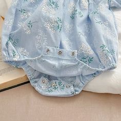 Get ready for cuteness overload with our Eloise Baby Blue Floral Onesie! Made of 95% cotton and 5% polyester, this onesie is not only soft and comfortable, but also breathable and durable. Perfect for playtime or cuddle time, it's the must-have addition to your little one's wardrobe. Cuddle Time, Top Skirt Set, Boys Set, Formal Suits, Formal Outfit, Plaid Dress, Matching Dresses, Cuteness Overload, Baby Romper