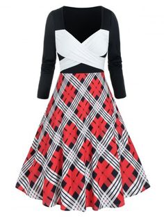 They are beautiful, lovable and affordable. You deserve it! Different Types Of Dresses, Argyle Print, Fashion Plus Size, Plus Size Fashion For Women