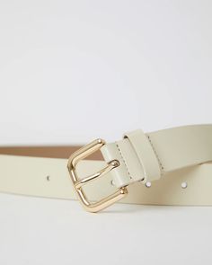 B-Low the Belt Lennox Mod Leather Belt in Latte and Gold Square tip Gold buckle Adjustment: 5 holes Hip belt Genuine Italian leather 1.125”W Made in Italy B Low The Belt, Evening Jumpsuit, Hip Belt, Women Men Shoes, Casual Blazer, Divine Feminine, Versatile Style, Beauty Gift, Suspenders