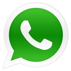 the green whatsapp logo is shown in this image