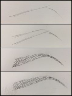 four different angles of the same drawing