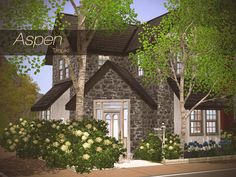 Aspen House- http://www.thesimsresource.com/members/Trapiki2/downloads/details/category/sims3-lots-residential/title/aspen/id/1120574/ Micro Homes, Best Pc Games, Micro House, Starter Home, Cc Finds, The Sims Resource