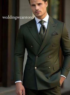 This is a Classic 2 Piece Suit by wedding wear crafted from high quality fabric and imported materials. Our products are handcrafted by experienced tailors who make sure the that the stitching is precise, lining is proper and the overall product is sturdy enough to not go out of shape for more than a few years. Also all our products have extra margins in their length, sleeves, sides so it's easily alterable if your size changes after some time. To see more available colours and designs in this c Elegant Double-breasted Suit Set For Groom, Double-breasted Three-piece Wedding Suit, Double-breasted Wedding Tuxedo In Suiting Fabric, Elegant Double-breasted Tuxedo For Groom, Double-breasted Suiting Fabric Tuxedo For Wedding, Double-breasted Wedding Tuxedo, Double-breasted Wedding Suit In Suiting Fabric, Elegant Double-breasted Groom Suits, Elegant Double-breasted Three-piece Suit For Wedding