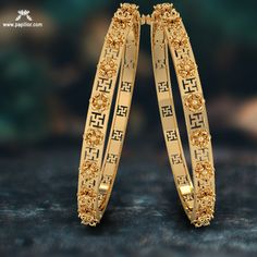 Jewellery Bangles, Gold Earrings Indian, Jewellery Wedding, Gold Mangalsutra Designs, Chanel Pearls