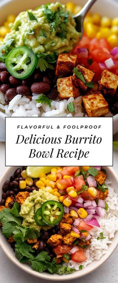 Image for Delicious Burrito Bowl Recipe