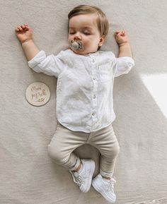 6 Month Baby Outfits Boys, Baby Boys Outfit Ideas, Zara Baby Boy Outfits, Baby Summer Outfits Boy, Newborn Boy Outfits Summer, Preppy Baby Boy Outfits, Boy Baby Outfits, Ootd Baby Boy, Baby Boy Style Outfits