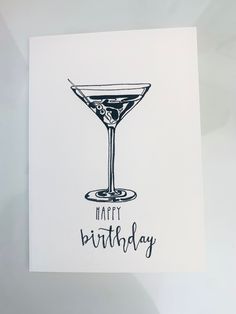 Birthday Card 22 Years, Birthday Cards For 21st Birthday, 21st Card Ideas, Diy Birthday Drawings, Hand Drawn Bday Cards, Doodle Cards Hand Drawn, Line Art Birthday Card, 21st Bday Cards Diy, 21st Bday Card Ideas