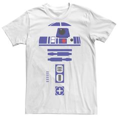 Get in character with this men's R2D2 tee. Get in character with this men's R2D2 tee. Crewneck Short sleeves FABRIC & CARE Cotton Machine wash Imported Color: White. Gender: male. Age Group: adult. Pattern: Graphic. R2d2 Costume, Star Wars Costumes Diy, Disney 2023, Star Wars Halloween, Costumes Diy, Star Wars Costumes, R2 D2, Ready For Halloween, Star Wars Shirts