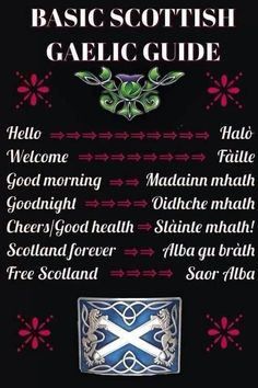 the basic scottish guide for beginners to learn how to spell and use it in english