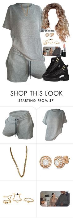 "07|03|16" by x0-chelseaa ❤ liked on Polyvore featuring Allurez and MAC Cosmetics Tomboy Stil, Gym Crush, Lit Outfits, Cute Workout Outfits, Jordan Outfits, Junior Fashion, Lazy Day Outfits, Workout Outfits, Chill Outfits