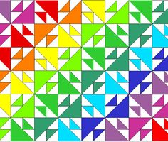 an image of a colorful pattern that looks like it is made out of different colors