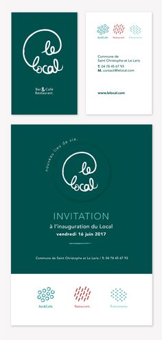 the front and back cover of an event brochure