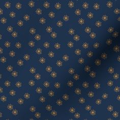 a blue background with gold stars on it