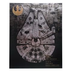 Falcon Artwork, Star Wars Millenium Falcon, Game Room Wall Art, Star Wars Room, Millenium Falcon, Blueprint Art, 1080p Anime Wallpaper, Patent Art, Millennium Falcon