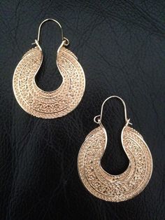 Earrings Hoop Afghan Arabic Gold Ethnic Boho Belly Dance Tribal Gypsy Bohemian Makeup Tumblr, Buy Gold Jewelry, Cheap Earrings, Pearl Jewelry Design, Contemporary Earrings, Costume Earrings, India Jewelry, Earrings Hoop, Sell Gold