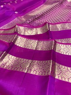 Magenta Kanjivaram Pure Silk | Silk Mark Certified Pure Silk, Beauty Book, Art Collection, Bathing Beauties, Accessory Gift, Display Homes, Saree, United States, Electronic Accessories