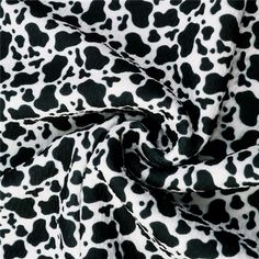 the black and white animal print fabric is very soft, yet it looks like something out of