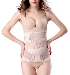 Amazon.com: ChongErfei 3 in 1 Postpartum Support Recovery Belly Wrap Waist/Pelvis Belt Body Shaper Postnatal Shapewear: Gateway Best Postpartum Belly Wrap, Post Partum Belly, Postpartum Belt, Surgery Care Package, Belly Wraps, Belly Support Band, Postpartum Belly Band, Post Partum Belly Wrap, Belly Support Pregnancy