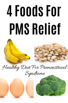 Looking for natural ways to fight PMS symptoms? Here are 4 foods for PMS relief that can help you reduce and manage the symptoms of premenstrual syndrome. Foods That Reduce Period Cramps, Foods To Eat To Reduce Period Cramps, What Foods Help With Period Cramps, Food To Eat During Menstruation, Pcod Problem Symptoms, Vegan Probiotics, Womens Health, Healthy Diet