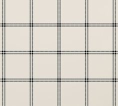 a white and black plaid pattern wallpaper with grey lines on the bottom half of it