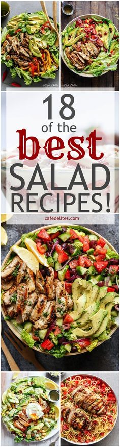 the best salad recipes for any type of meal