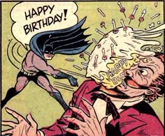 the batman and robin wayne are happy birthday