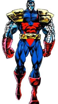 an image of a man in the form of a superhero with his hands on his hips