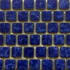 PEB-190 - Sapphire, 1 x 1 - Porcelain Pool Tile - Fujiwa Porcelain Pool Tile, Spa Kitchen, Porch Sitting, Square Tiles, Mosaic Pool, Adhesive Tiles, Square Tile