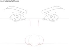 how to draw an anime eyes step by step