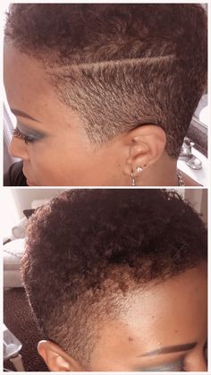 Natural Short Cuts, Tapered Natural Hair Cut, African Natural Hairstyles, Short Hair Styles African American, The Big Chop, Short Natural Curly Hair