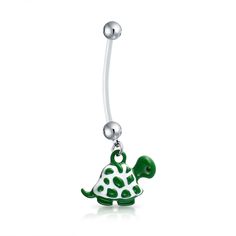 Turtle Bars, Jewelry Enamel, Pregnancy Belly Rings, Pregnancy Belly